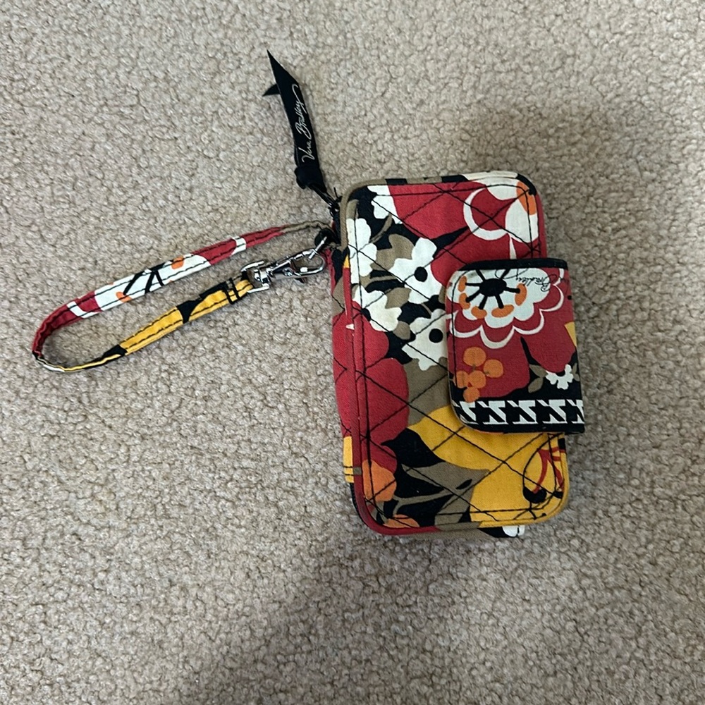 Small Vera Bradley Bittersweet wallet.